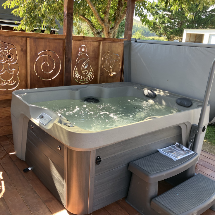 Your new spa, delivered and fully installed