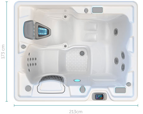 The Jetsetter™ LX 3 Person Spa Pool | HotSpring Spas