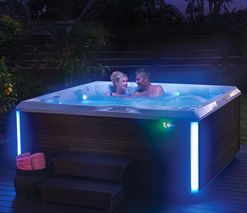 Exterior Lighting | HotSpring Spas