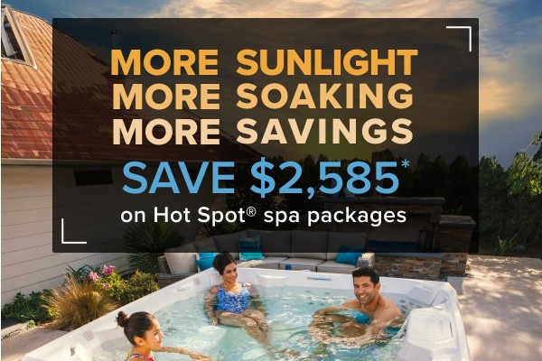 The Stride™ 3 Person Spa Pool | HotSpring Spas