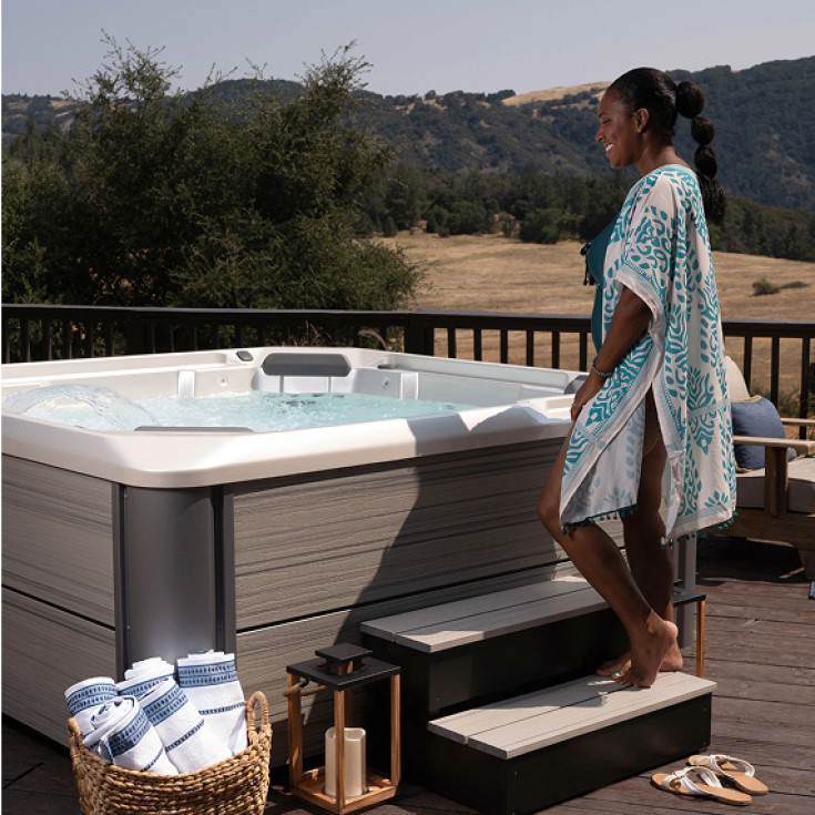 Best spa pool placement