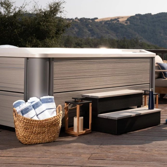 What are the best accessories for my outdoor spa pool