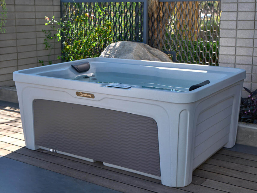 Unwind in style with compact luxury. Powerful jets, efficient heating, and intimate design for ultimate relaxation | HotSpring Spas